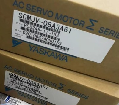 ONE NEW YASKAWA SGMJV-08A3A61 servo motor Free delivery