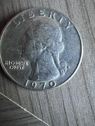 DDR 1970 D Quarter See Pics - Picture 2 of 7
