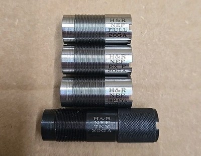 4X H&R 20GA Invector Choke BUNDLE IMP CYL, FULL & EX F BRO/MOS/WIN/NEF/H&R 72949