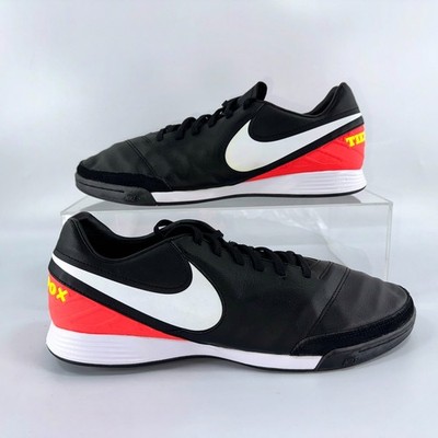 UTC R-111 NOS 2台 Nike TiempoX Mystic V IC 819222-018 US11 UK10 Black Men's Cleats