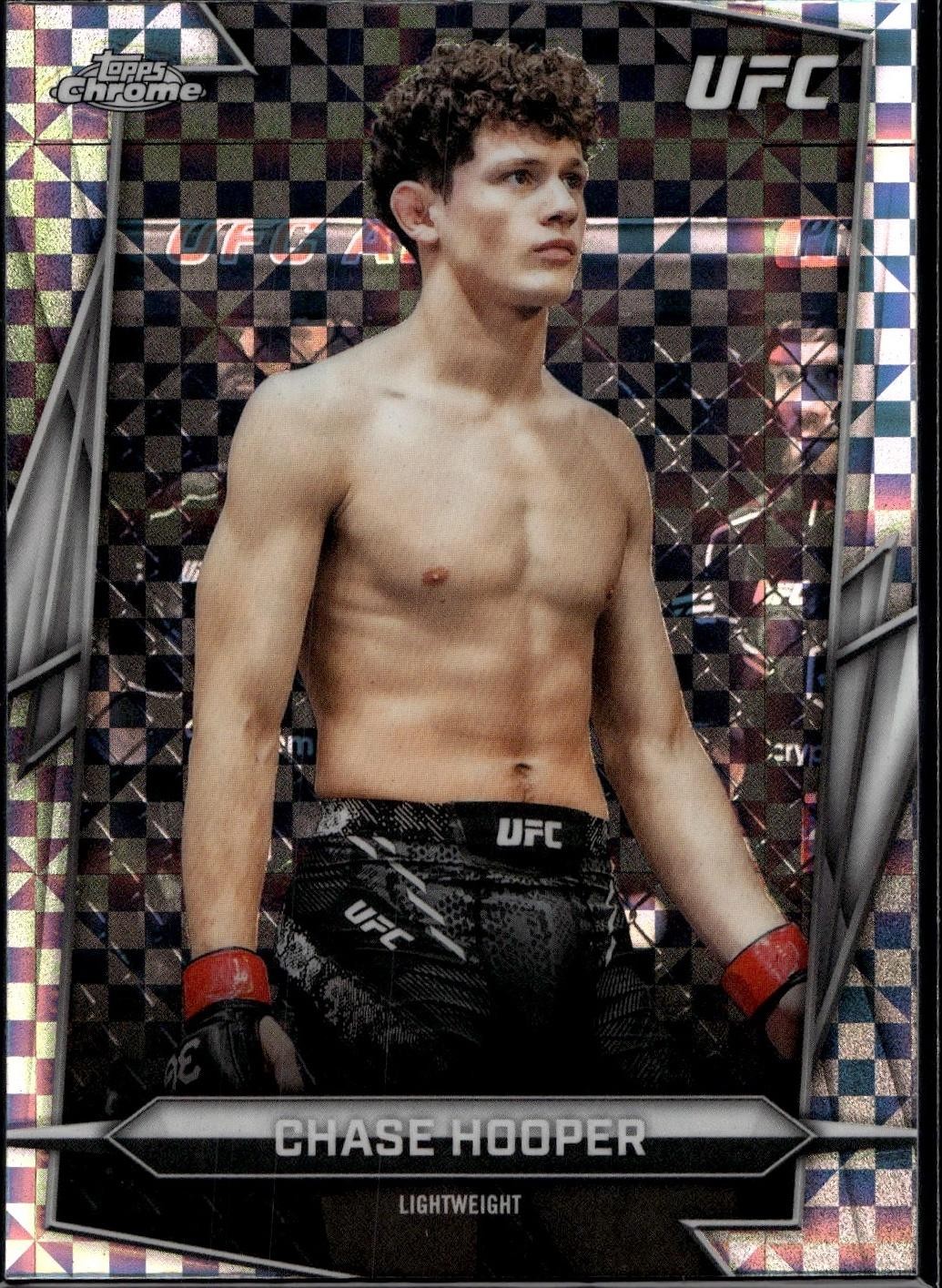 2026 Topps Chrome UFC #35 Chase Hooper X-Fractor