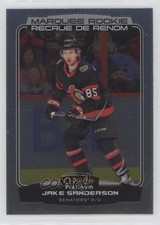 2022-23 O-Pee-Chee Platinum Marquee Rookies Jake Sanderson #297 6m1