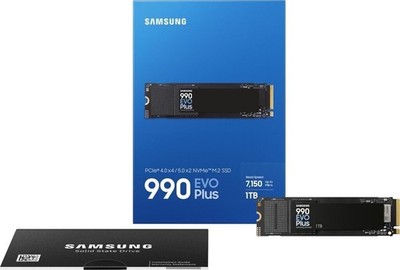 Samsung 990 EVO Plus 1TB NVMe M.2 SSD - NEU & OVP - Händler 19% MwSt. Ausweisbar
