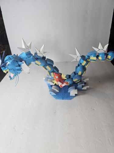 mega construx pokemon gyarados And Majikarp Building Set
