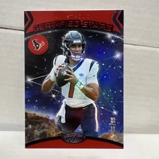 2024 Certified - CJ Stroud Certified Stars Red Mirror /99 #1 Houston Texans