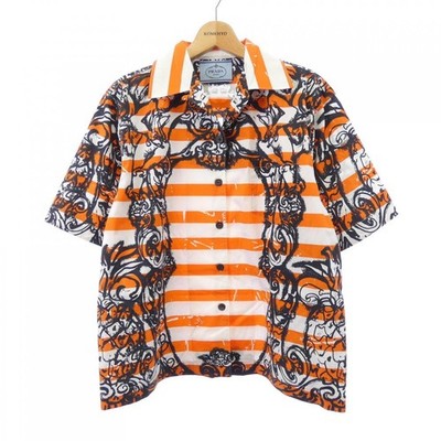 Authentic PRADA P433B S162 1SG5 Shirt #230-000-527-2159