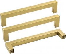 25Pack 5In Brushed Gold Cabinet Pulls Gold Cabinet Handles Gold Drawer Pulls Mod