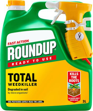 Fast Action Weedkiller, Ready to Use, Manual Spray, 3 Litre 7.21 per litre