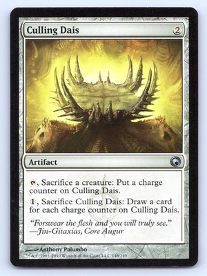 Culling Dais 148 Uncommon Scars of Mirrodin Magic: The Gathering Lightly Played