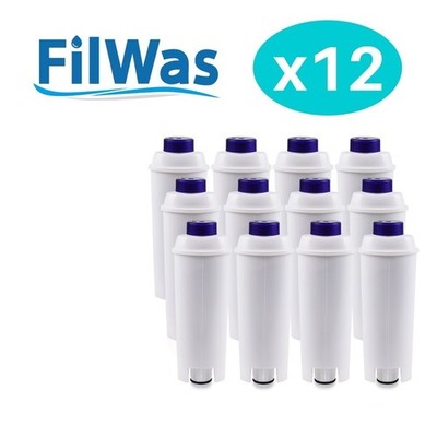 1-12 Wasserfilter kompatibel mit DeLonghi ECAM ESAM ETAM BCO Kaffeevollautomaten