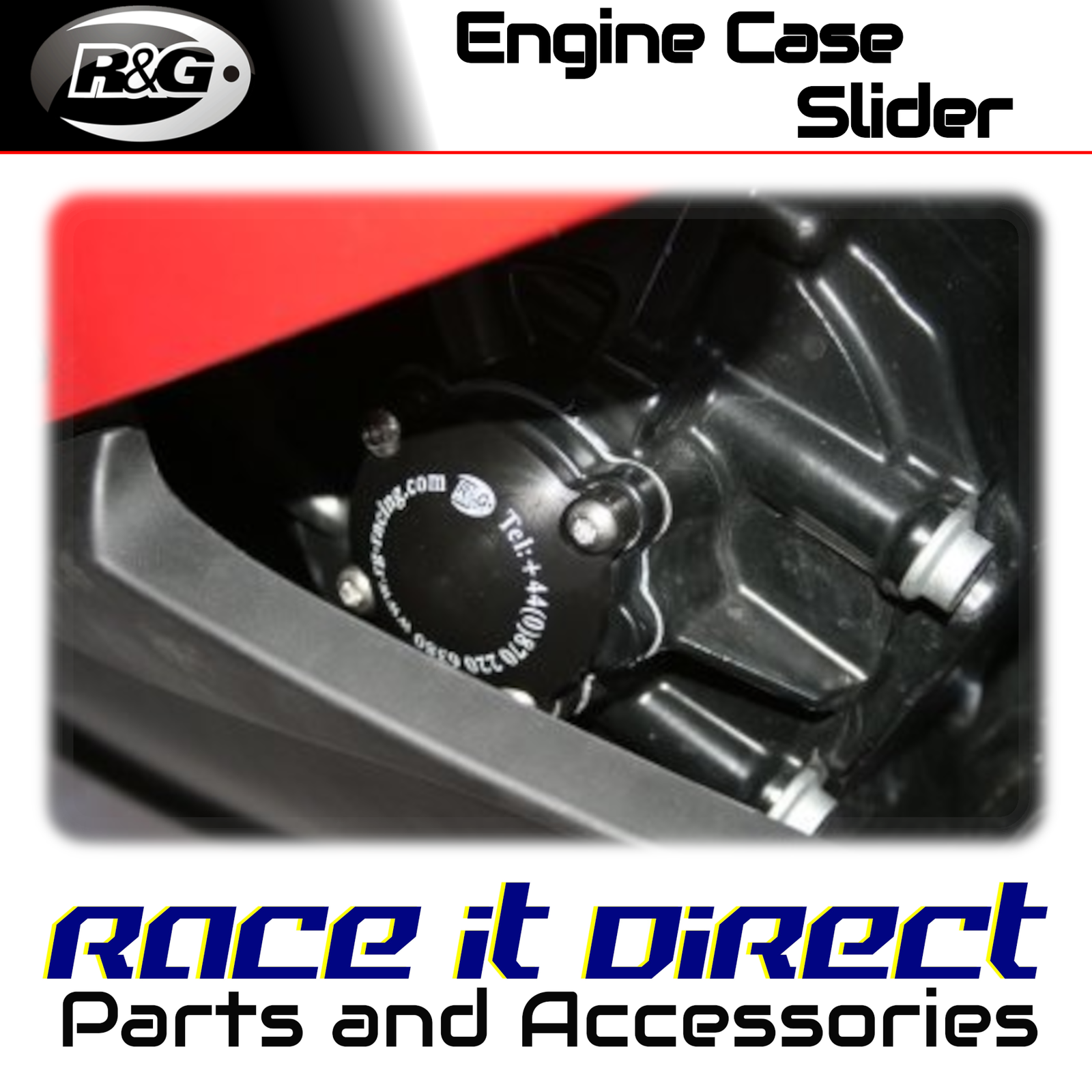 Engine Case Sliders for BMW K1200S All Years R&G
