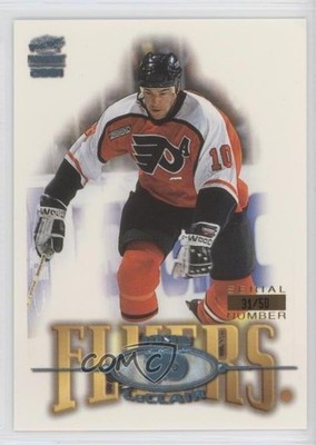 2000-01 Pacific Paramount Ice Blue 31/50 John LeClair #182 17gb