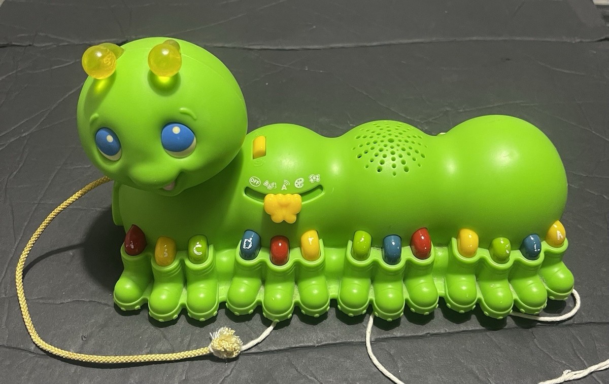 Leap Frog Alphabet Pal Caterpillar 2007 Sounds Learn ABC Colors