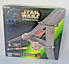 Star Wars Power of The Force Luke's T-16 SKYHOPPER Luke Skywalker Vehicle MIB