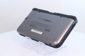 JP Game Nintendo 3DS LL XL Silver Black W/Box  [Rank :B] Region-locked