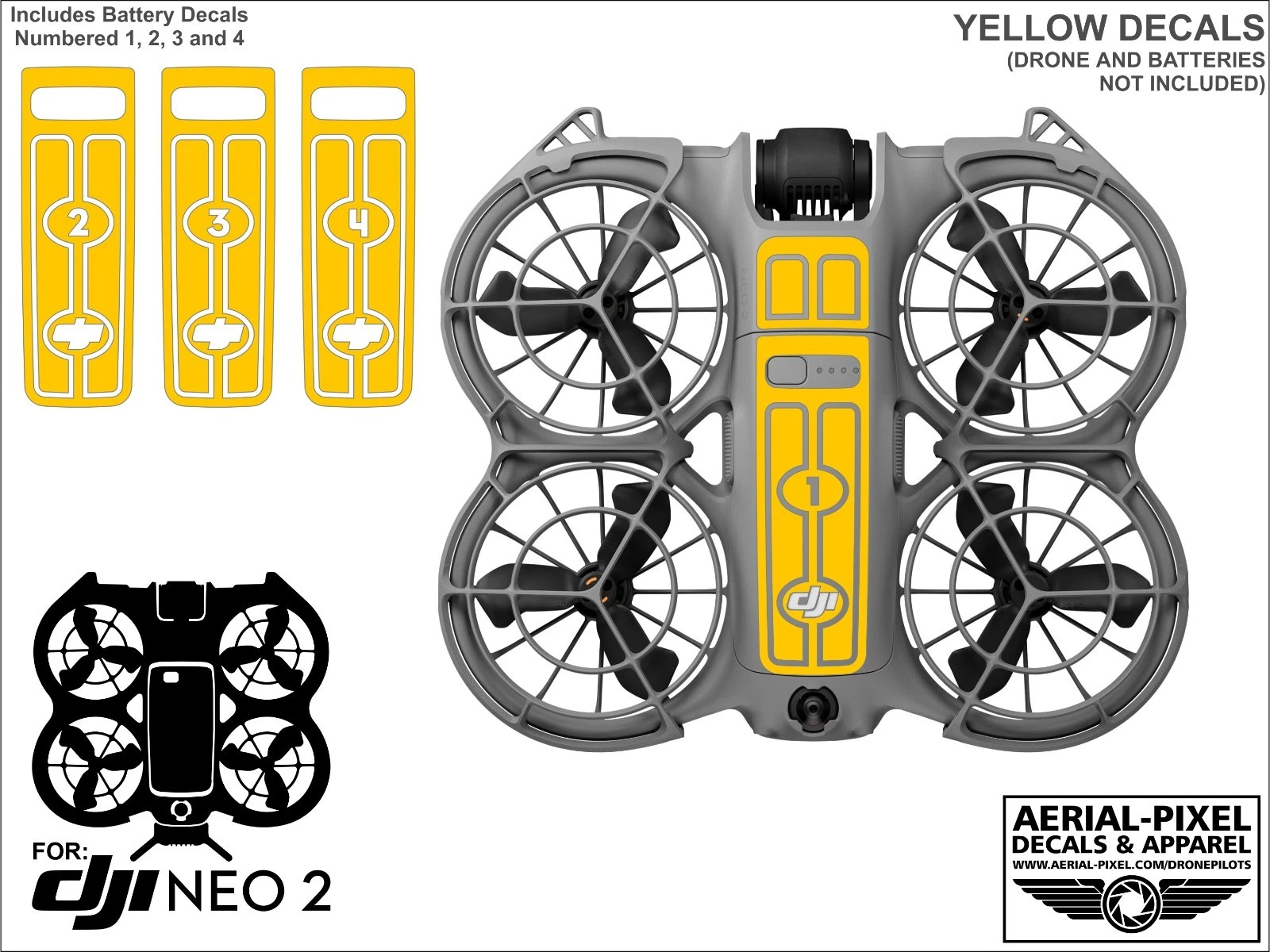 Yellow Decal