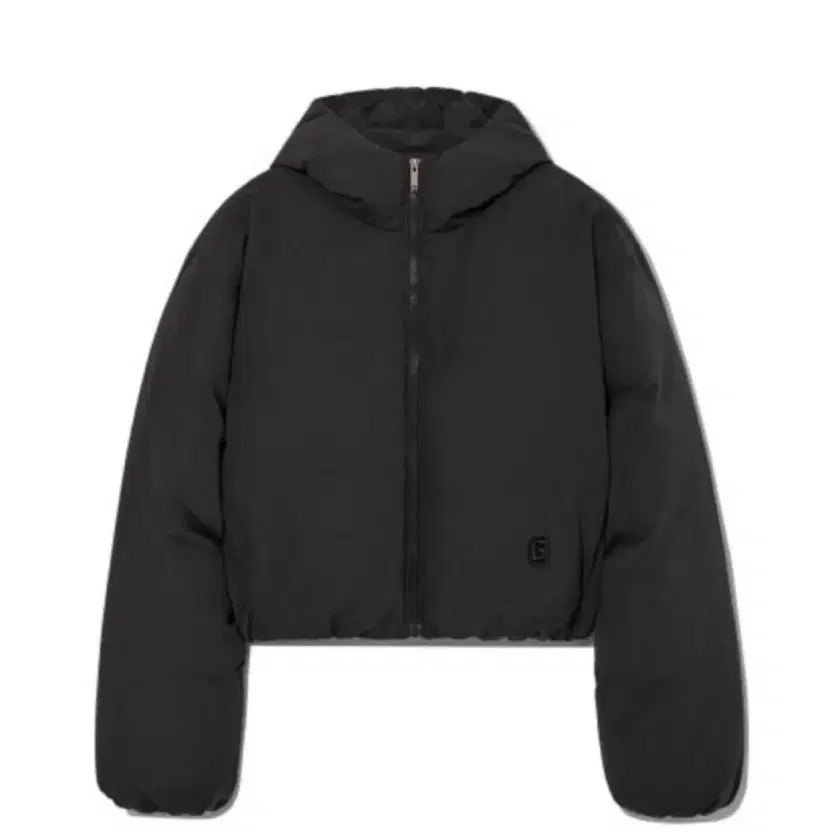 Gloni Duck Down Short Padding Jacket - Charcoal, … - image 1