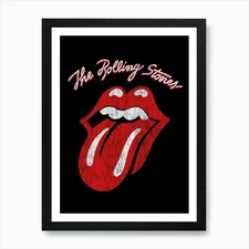 Rolling Stones 4 Art Print Framed Wall Art Poster Canvas Print Picture