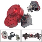 Metal Complete Gearbox Transmission Gear Box for 1/10 Axial SCX10 RC Crawler Car