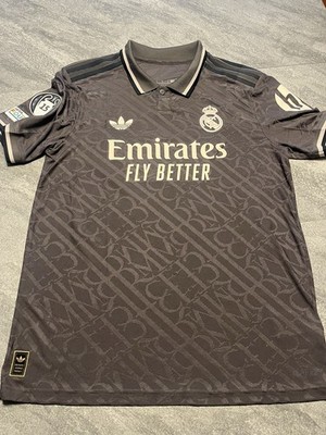 24/25 Third Kit Authentic Real Madrid Jersey #7 Vinicius Jr Size L