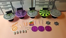MGA Miniverse Make It Mini Food SPOOKY TIME Halloween Series 2 LOT Bundle New
