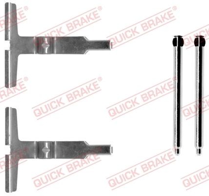 Quick Brake ZubehöRsatz, Scheibenbremsbelag Hinten FüR MERCEDES-BENZ-image