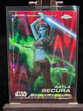 Star Wars Aayla Secura Red Raywave Refractor 2024 Topps Chrome #143