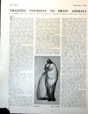 Original alter Vintage Druck Siamkatze sitzend F.G. Mories 1947 20. Jahrhundert