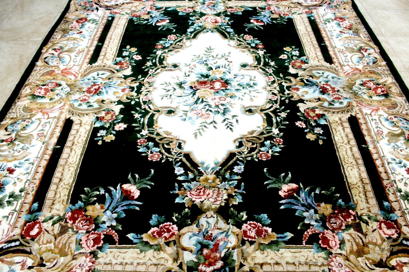 9X12 BREATHTAKING MASTERPIECE 400+KPSI 50RAJ HAND KNOTTED %100 SILK TABRIZZ RUG