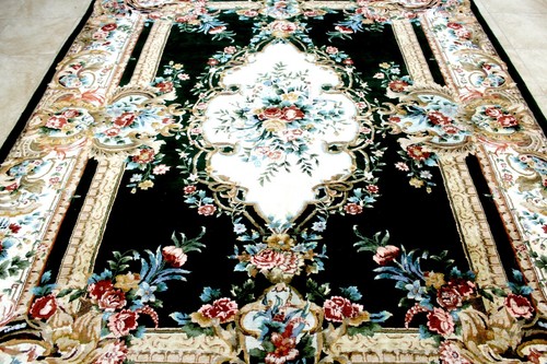 9X12 BREATHTAKING MASTERPIECE 400+KPSI 50RAJ HAND KNOTTED %100 SILK TABRIZZ RUG
