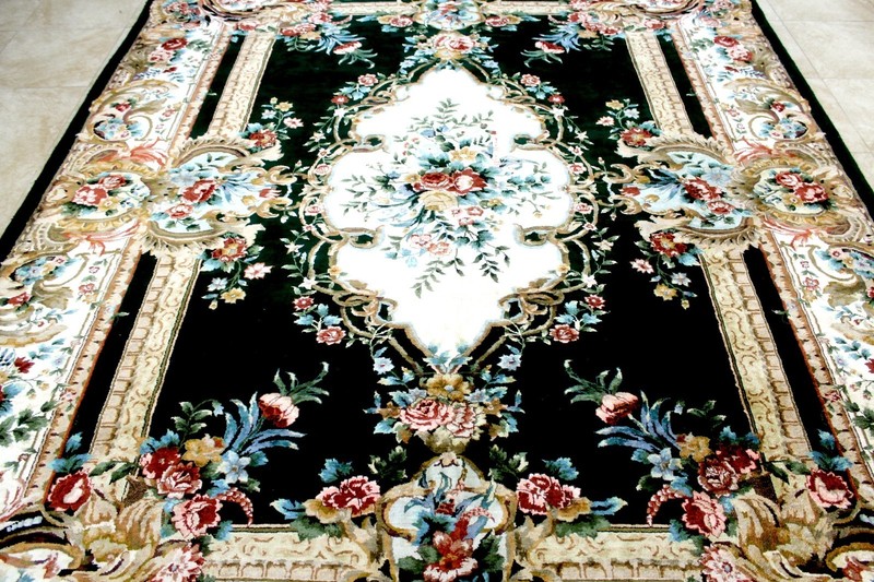 9X12 BREATHTAKING MASTERPIECE 400+KPSI 50RAJ HAND KNOTTED %100 SILK TABRIZZ RUG