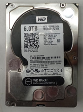 Western Digital Black 6TB HDD 3.5" SATA 128MB Cache 7200RPM WD6001FZWX TH379