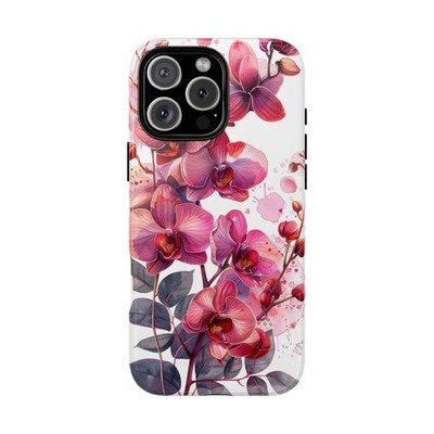 Phone Ink - iPhone | Galaxy | Pixel Case - Orchid Pink Blossom Flower