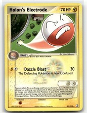 Holon's Electrode 21/113 Rare EX Delta Species Pokemon EN MP on eBay