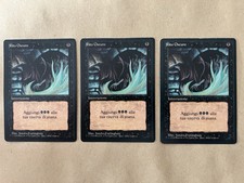 Mtg Dark Ritual FBB Italian 1994 © x3 Rito Oscuro