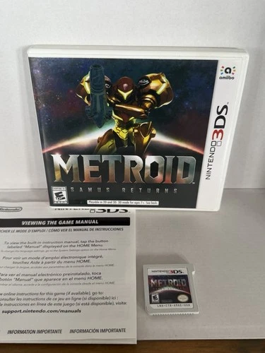 Metroid: Samus Returns (3DS, 2017) TESTED AND WORKING