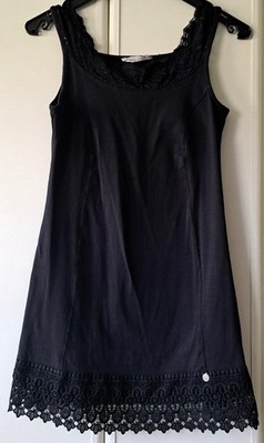 Top  Spitzentop Kleid schwarz    Neuwertig von TREDY   Gr. 36
