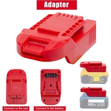 Adapter Only for Bauer 20V Tool Red-For Dewalt For Hercules 20V Li-ion Battery