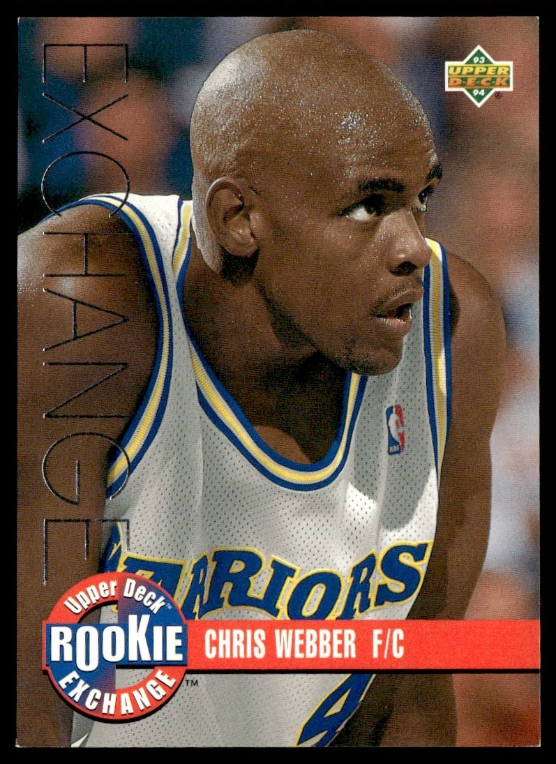 1993-94 Upper Deck Rookie Exchange Chris Webber #RE1 A