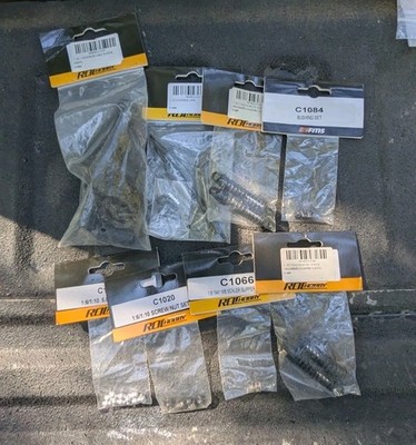 FMS ROChobby Mashigan MB 1/6 1/10 Parts LOT Shocks Steering Link Rear Axle Sprin