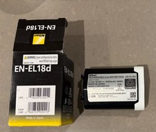 As-is Defective Nikon EN-EL18d Rechargeable Lithium Ion Battery 10.8V 3300mAh