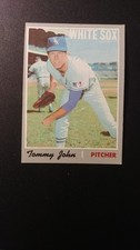 1970 Topps Baseball Card #  180 Tommy John  ( G to VG )