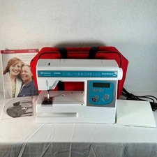 Husqvarna Viking Scandinavia 200 Sewing Machine with Accessories and Bag
