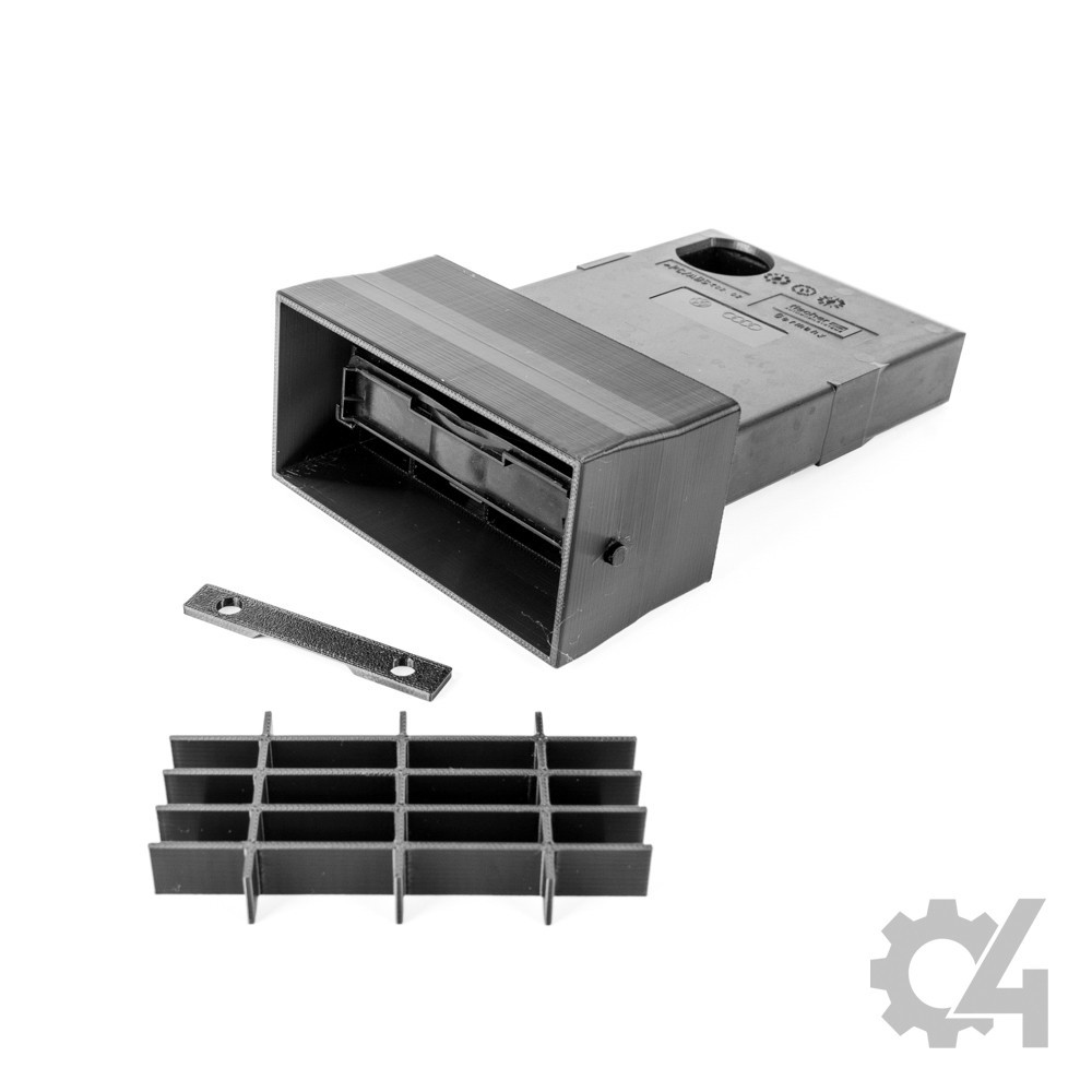 Volvo 240 Cup Holder Dashboard Vent OEM Look | Black | Genuine OEM