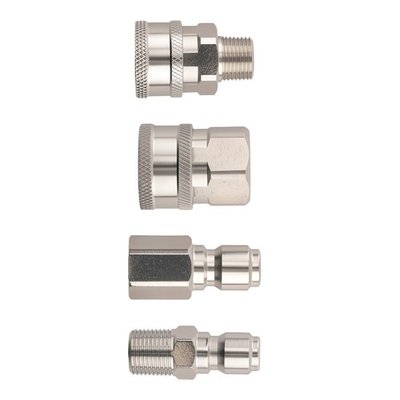 #ad #ad 3 8quot; NPT Pressure Washer Coupler Quick Disconnect Adapter Stainless Steel 4Pcs $17.38