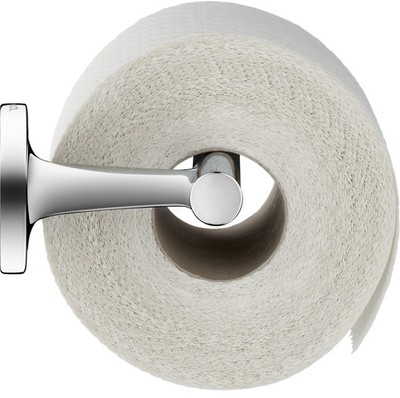 Duravit 009937 Starck T Toilet Paper Holder Chrome
