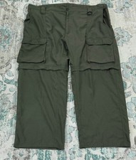 Boy Scouts of America Pants Men  s Green Switchback Convertible Pants Size 2XL