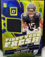 Panini 2024 Donruss Optic Rome Odunze Rookie Prizm Memorabilia #FYF-ROE Bears