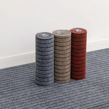 40cm*3m Self-Adhesive Strip Foam Carpet Tiles Easy to Wipe Rug Bedroom Floor