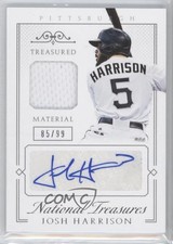 2015 Panini National Treasures 85/99 Josh Harrison #54 Auto 4a1
